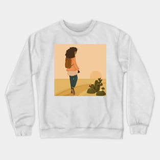 Journey to Desert Crewneck Sweatshirt